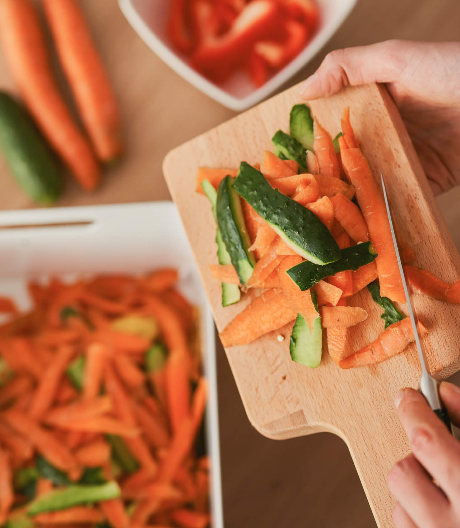 Zmanjševanje količine odpadne hrane